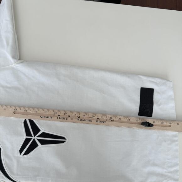 Nike Kobe Mamba Jersey Mens Medium White Black Baseball Shirt Bryant NBA 24 - Picture 9 of 11